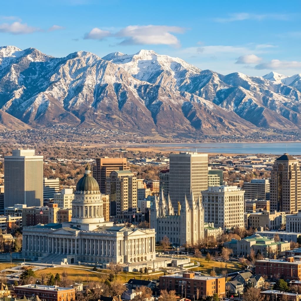 Salt Lake City view